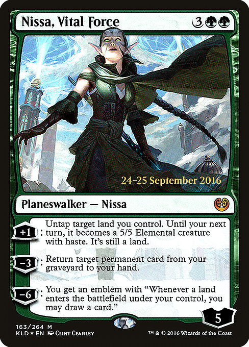 Nissa, Vital Force [Kaladesh Promos] | Gam3 Escape