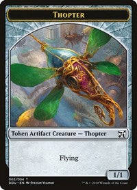 Thopter (003) Token [Duel Decks: Elves vs. Inventors Tokens] | Gam3 Escape