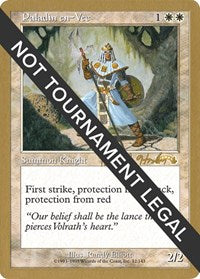 Paladin en-Vec - 1998 Brian Hacker (EXO) [World Championship Decks] | Gam3 Escape