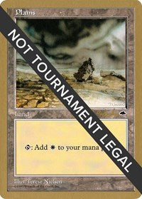 Plains (Rocks) - 1998 Brian Hacker (TMP) [World Championship Decks] | Gam3 Escape