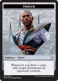 Emblem - Teferi, Hero of Dominaria [Dominaria] | Gam3 Escape