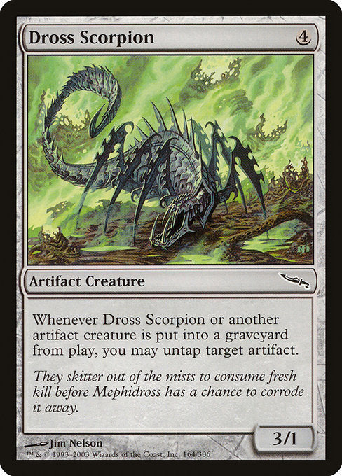 Dross Scorpion [Mirrodin] | Gam3 Escape