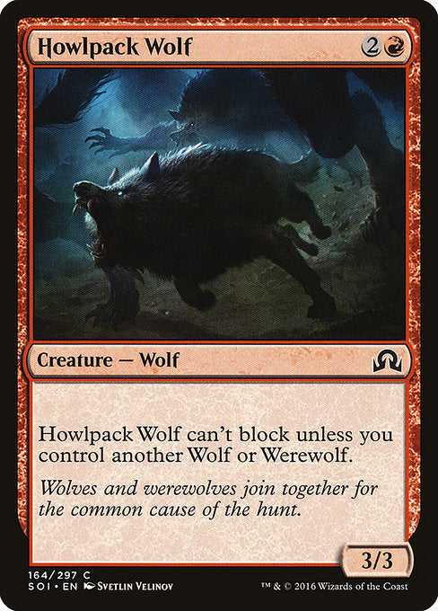 Howlpack Wolf [Shadows over Innistrad] | Gam3 Escape