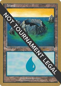Island (335) - 2001 Alex Borteh (MMQ) [World Championship Decks] | Gam3 Escape