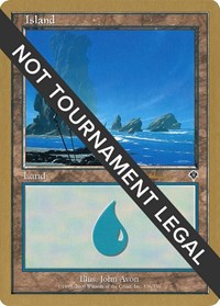 Island (336) - 2001 Antoine Ruel (INV) [World Championship Decks 2001] | Gam3 Escape