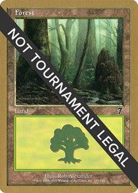 Forest (329) - 2001 Jan Tomcani (7ED) [World Championship Decks 2001] | Gam3 Escape