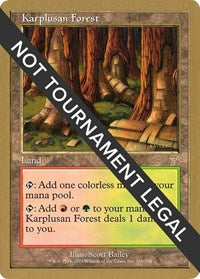 Karplusan Forest - 2001 Jan Tomcani (7ED) [World Championship Decks] | Gam3 Escape