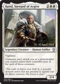 Baird, Steward of Argive [Dominaria Promos] | Gam3 Escape