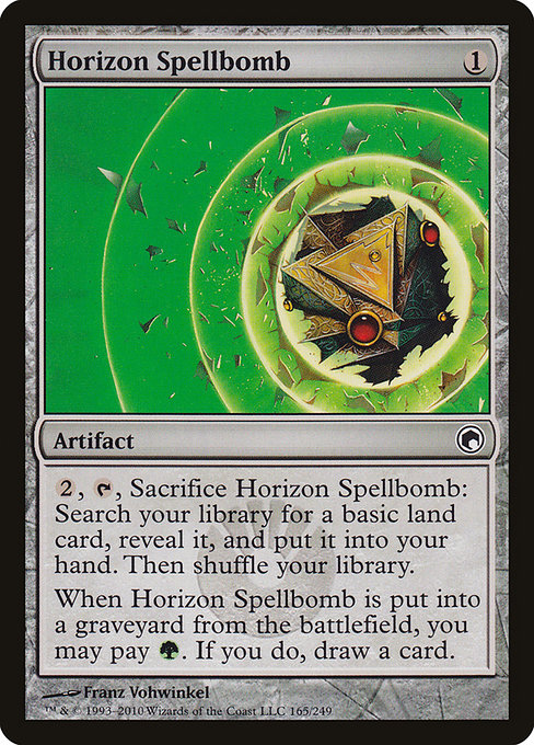 Horizon Spellbomb [Scars of Mirrodin] | Gam3 Escape