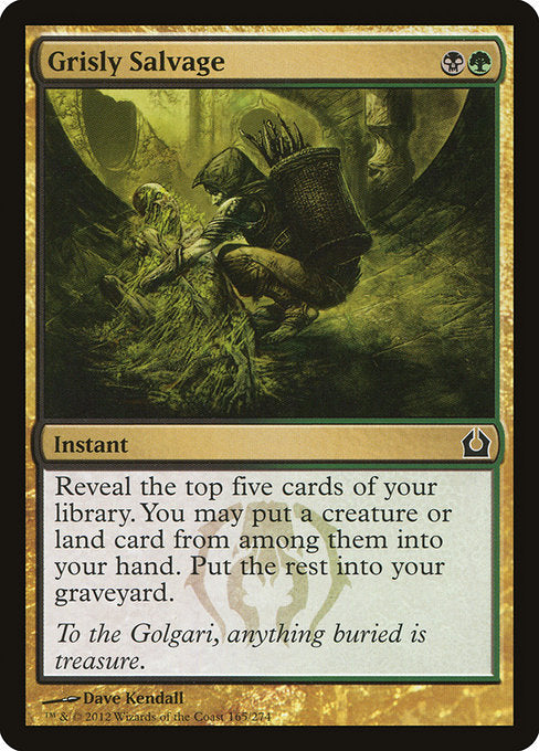 Grisly Salvage [Return to Ravnica] | Gam3 Escape
