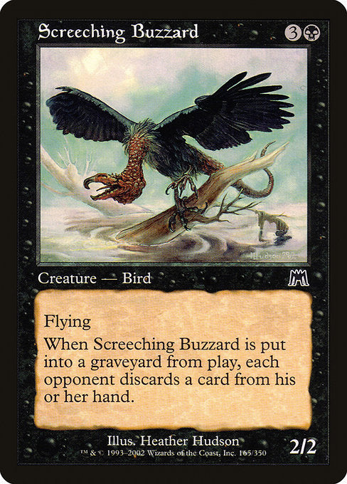 Screeching Buzzard [Onslaught] | Gam3 Escape