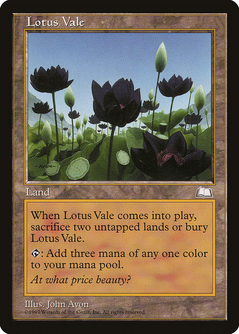 Lotus Vale [Weatherlight] | Gam3 Escape