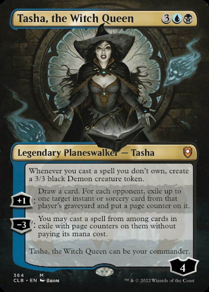 Tasha, the Witch Queen (Borderless) [Commander Legends: Battle for Baldur's Gate] | Gam3 Escape