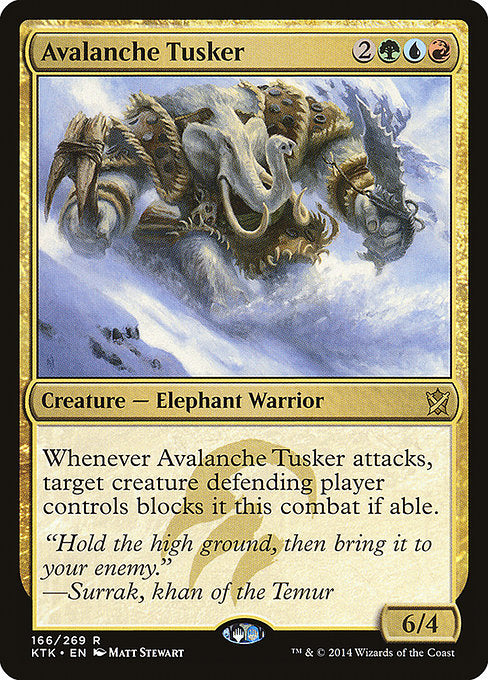 Avalanche Tusker [Khans of Tarkir] | Gam3 Escape