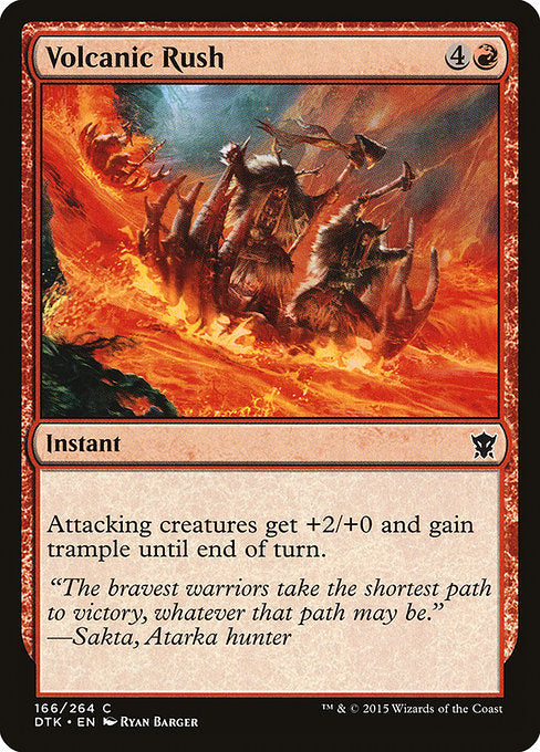 Volcanic Rush [Dragons of Tarkir] | Gam3 Escape