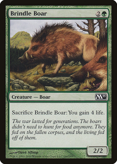Brindle Boar [Magic 2011] | Gam3 Escape