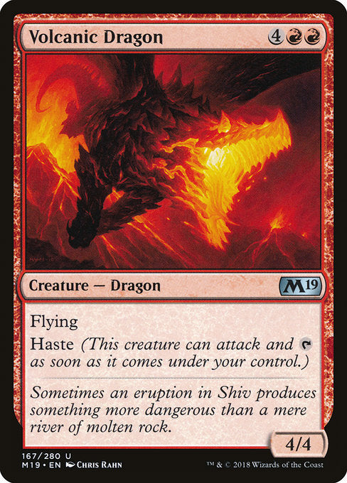 Volcanic Dragon [Core Set 2019] | Gam3 Escape