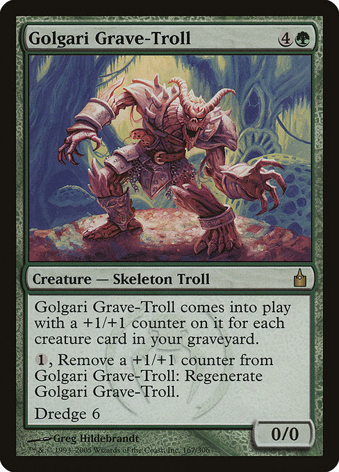 Golgari Grave-Troll [Ravnica: City of Guilds] | Gam3 Escape