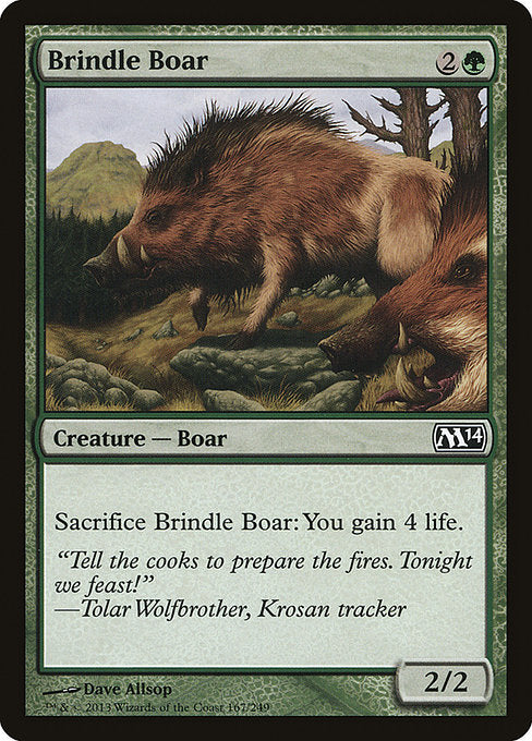 Brindle Boar [Magic 2014] | Gam3 Escape