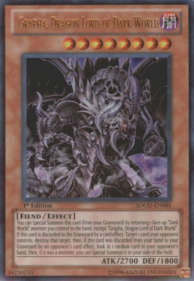 Grapha, Dragon Lord of Dark World [SDGU-EN001] Ultra Rare | Gam3 Escape