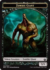 Zombie Giant Token [Battlebond Tokens] | Gam3 Escape