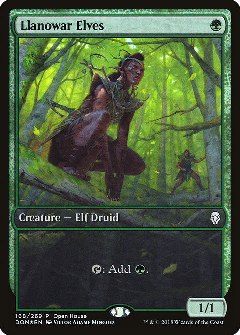 Llanowar Elves [Dominaria Promos] | Gam3 Escape