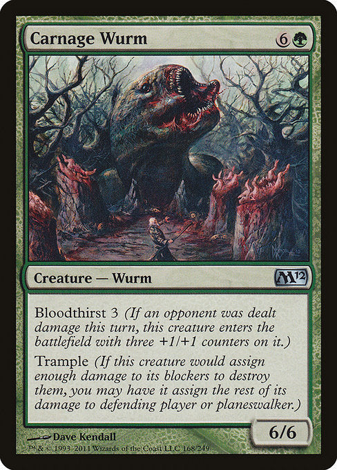 Carnage Wurm [Magic 2012] | Gam3 Escape