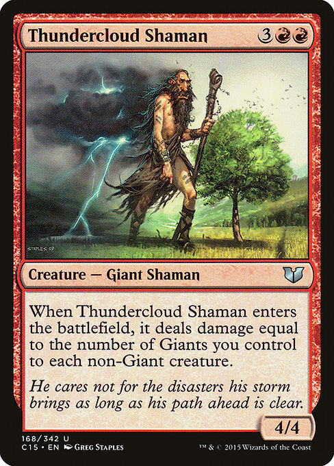 Thundercloud Shaman [Commander 2015] | Gam3 Escape