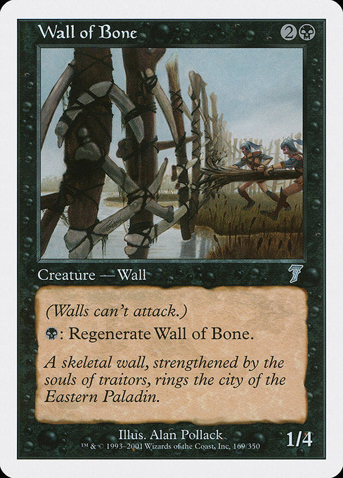 Wall of Bone [Seventh Edition] | Gam3 Escape