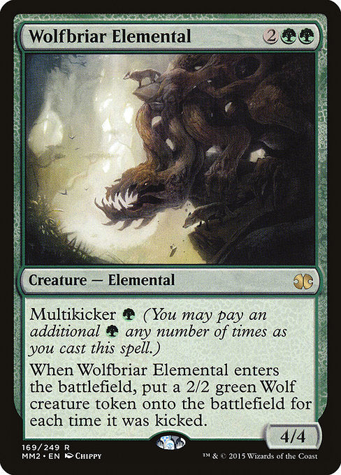 Wolfbriar Elemental [Modern Masters 2015] | Gam3 Escape