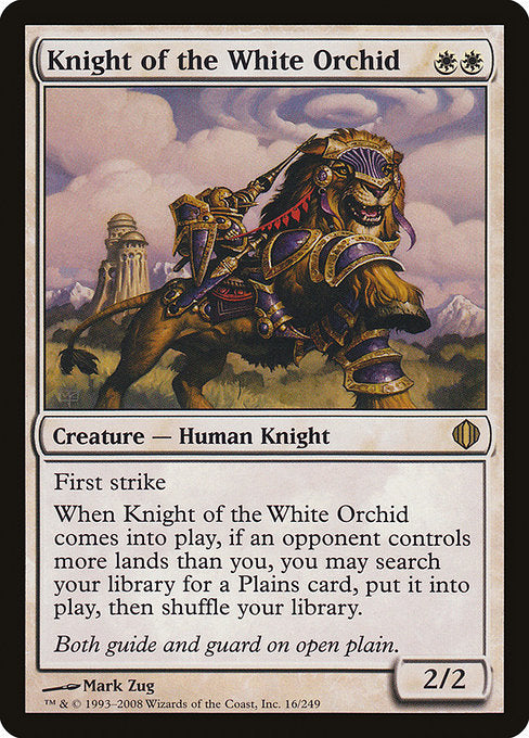 Knight of the White Orchid [Shards of Alara] | Gam3 Escape