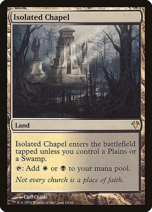 Isolated Chapel [Modern Event Deck 2014] | Gam3 Escape