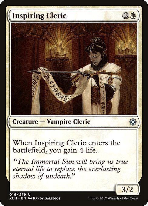 Inspiring Cleric [Ixalan] | Gam3 Escape