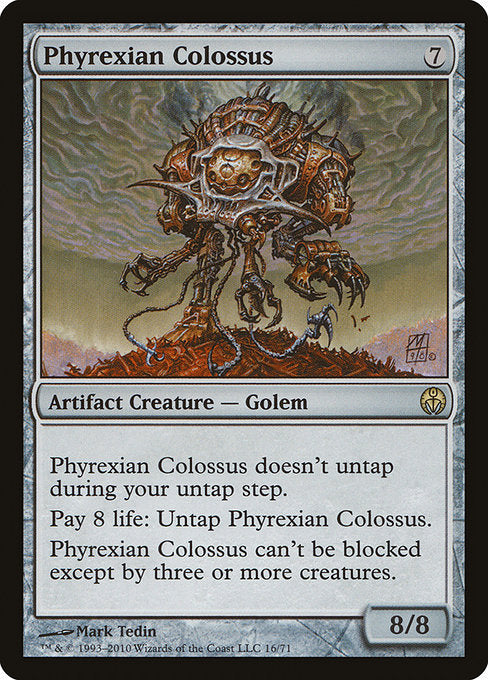 Phyrexian Colossus [Duel Decks: Phyrexia vs. the Coalition] | Gam3 Escape