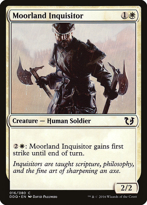 Moorland Inquisitor [Duel Decks: Blessed vs. Cursed] | Gam3 Escape