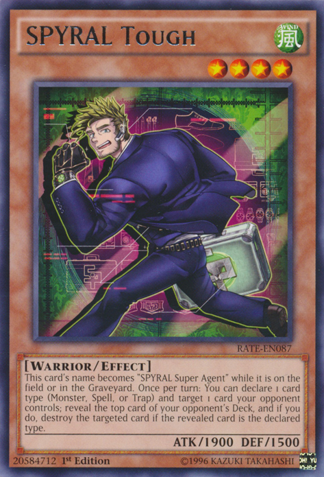 SPYRAL Tough [RATE-EN087] Rare | Gam3 Escape