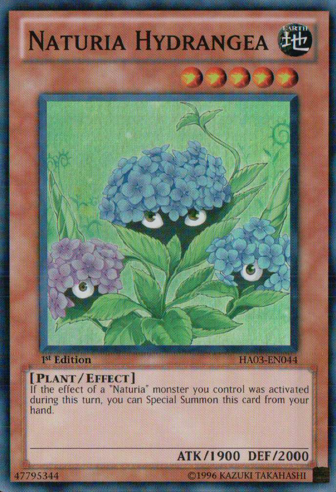 Naturia Hydrangea [HA03-EN044] Super Rare | Gam3 Escape