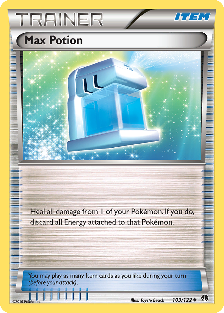 Max Potion (103/122) [XY: BREAKpoint] | Gam3 Escape