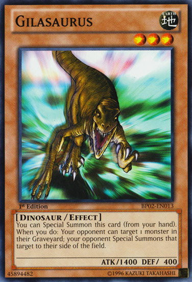 Gilasaurus [BP02-EN013] Common | Gam3 Escape