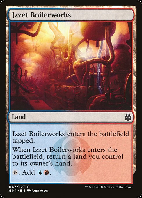 Izzet Boilerworks [GRN Guild Kit] | Gam3 Escape