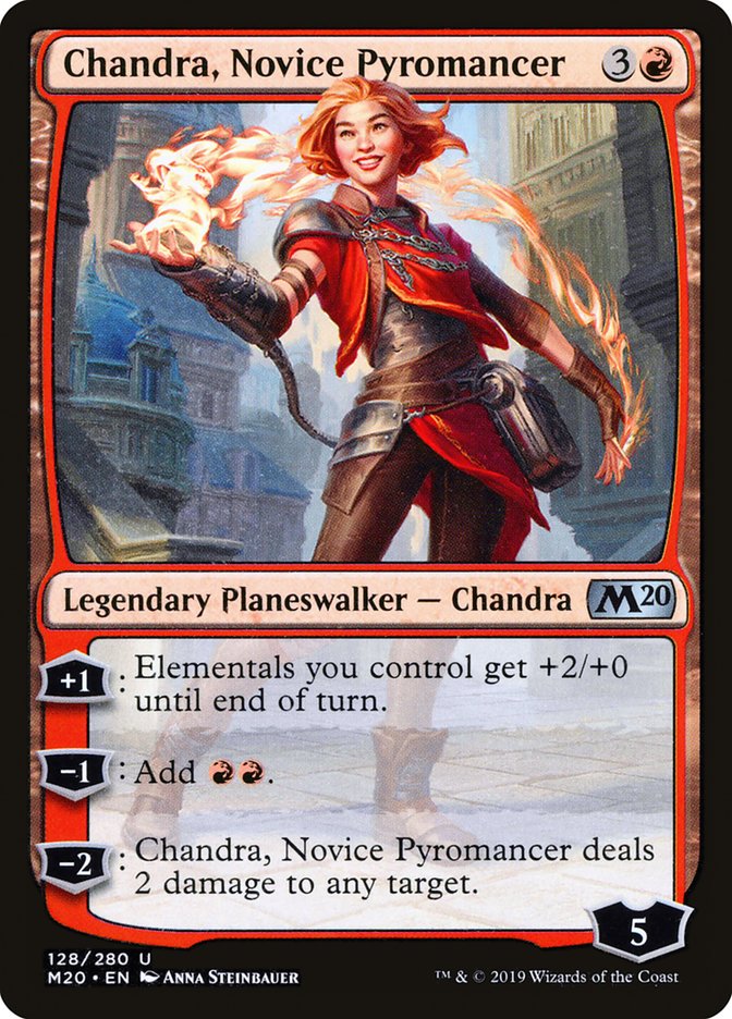 Chandra, Novice Pyromancer [Core Set 2020] | Gam3 Escape