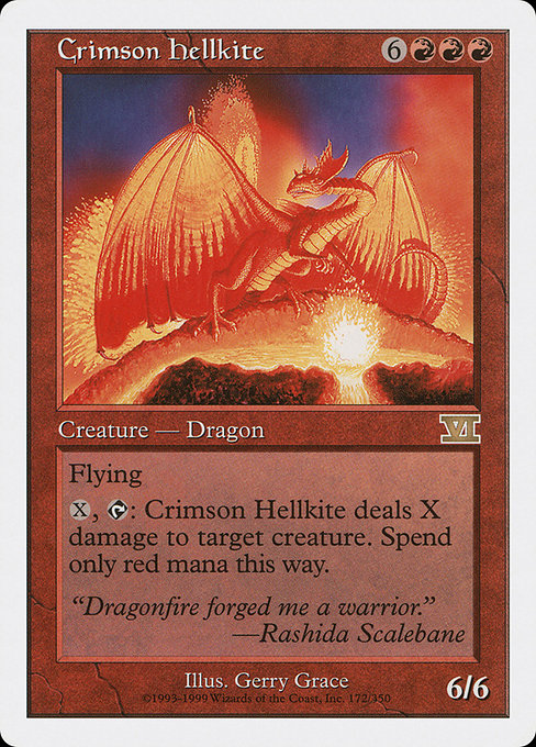 Crimson Hellkite [Classic Sixth Edition] | Gam3 Escape