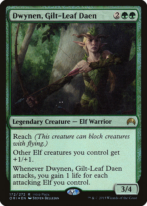 Dwynen, Gilt-Leaf Daen [Magic Origins Promos] | Gam3 Escape