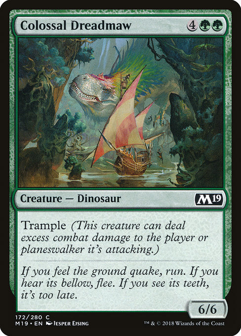 Colossal Dreadmaw [Core Set 2019] | Gam3 Escape