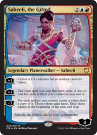 Saheeli, the Gifted (Commander 2018) [Commander 2018 Oversized] | Gam3 Escape