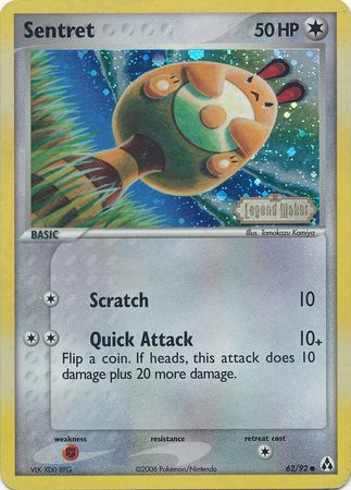 Sentret (62/92) (Stamped) [EX: Legend Maker] | Gam3 Escape