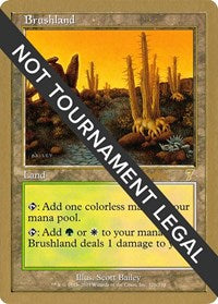 Brushland - 2002 Brian Kibler (7ED) [World Championship Decks] | Gam3 Escape