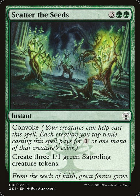 Scatter the Seeds [GRN Guild Kit] | Gam3 Escape
