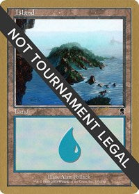 Island (335) - 2002 Raphael Levy (ODY) [World Championship Decks] | Gam3 Escape