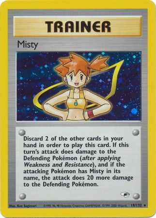 Misty (18/132) [Gym Heroes Unlimited] | Gam3 Escape